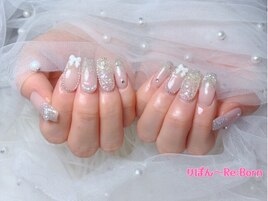 持ち込み/リボン/ラメグラ