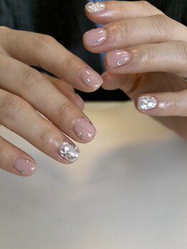 ベゼル(bezel.)/ホロフラワーデザイン