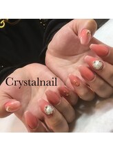 クリスタルネイル ボンベルタ橘店(CRYSTAL NAIL)/上品ネイル