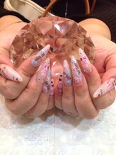 エスフィーネイルサロン ブリーユ(Esfy nailsalon Brille)/クマさんいっぱいネイル