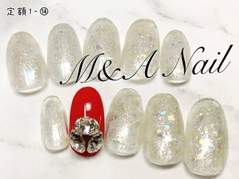 エムアンドエーネイル 横須賀店(M&A NAIL)/Hand ジェル定額1-14