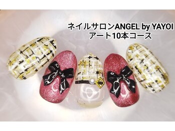 YAYOI指名、ツイードネイル