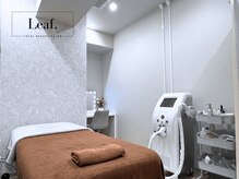 リーフ(Leaf.)の雰囲気（白を基調とした清潔で落ち着いた雰囲気の個室で特別な時間を）
