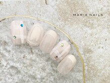 マリーネイルズ 大阪梅田店(MARIE NAILS)/新規7000 ホログラムハート0508b