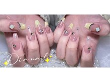 ディアネイルサロン 池袋(Di’a)/長さだし/フレンチ/持ち込み