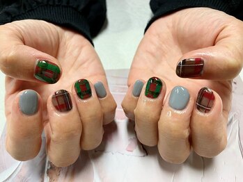 ネイル サロン ヴェレッド(Nail Salon VERED)/タータンチェック