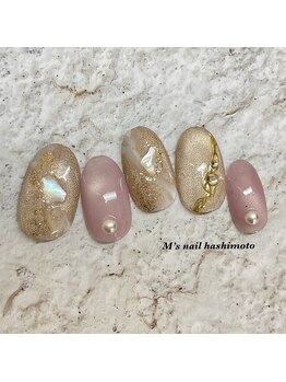 エムズネイル 橋本店(M's Nail)/定額制ネイル*4月