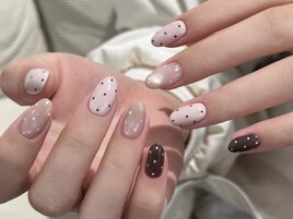 シンプルデザインネイル