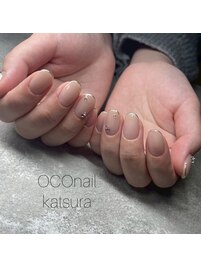 スキニーフレンチネイル