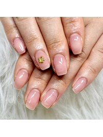 ナチュラルピンクワンカラー