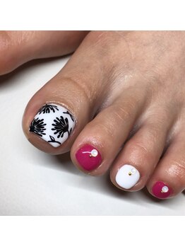 ネイルサロン エルオーケー(L.O.K)/Foot -大人のためのボタニカル-