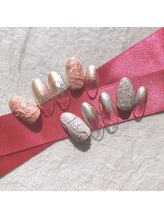 ブリオン 六本松店(Bullion)/ラッピングサテンネイル