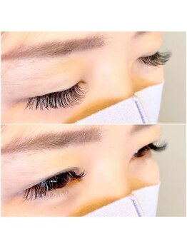 ネイルアンドアイ ビューティーオーブ(nail&eye beauty ORB)/フラットラッシュつけ放(150本)