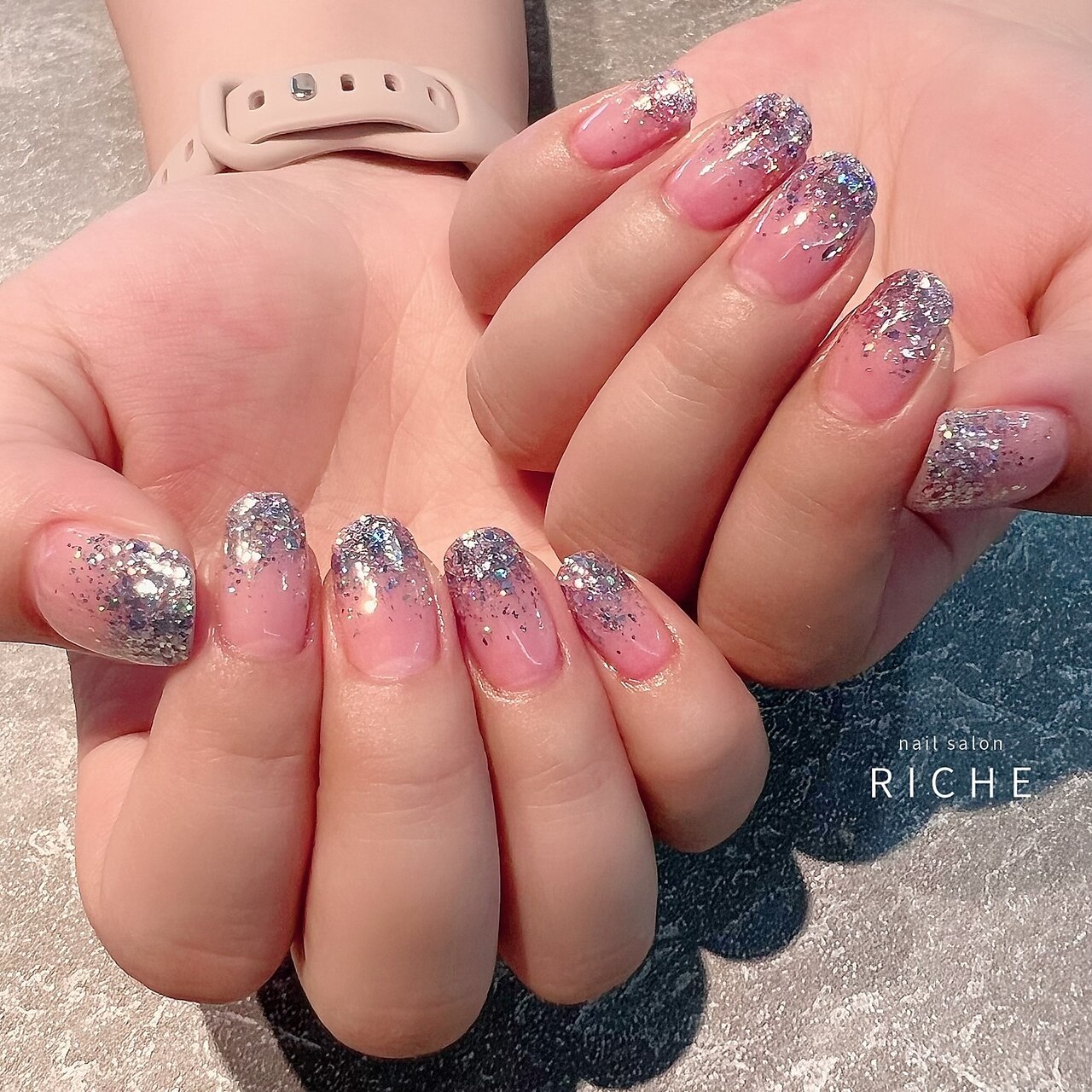 2025年-2026年冬トレンド】ピンク×ブルーのネイルデザイン集｜人気順