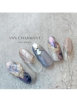 アンシャルマンネイルスタジオ(Ann charmant nail studio)/セレクトアートコース¥6,800～