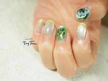 タイニーツリー(Tiny Tree)/手描きお花アートネイル