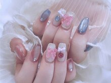 パラジェル フィルイン マグネット 韓国ネイル専門店 salon enu【名古屋駅前店】/韓国定額 [パラジェル/名古屋]