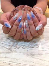 エスフィーネイルサロン ブリーユ(Esfy nailsalon Brille)/チークネイル