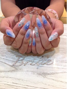 エスフィーネイルサロン ブリーユ(Esfy nailsalon Brille)/チークネイル