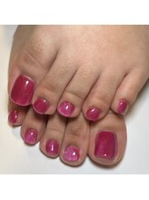 アヤネイルズ アンド アイラッシュ(AYA NAILZ.＆Eyelash)/無敵ピンク