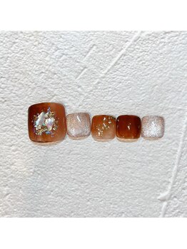 ティアモ(Ti Amo)/秋ネイル♪