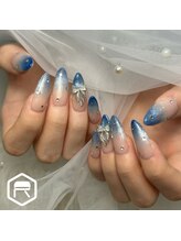 レディスペネイル ノウラ 名駅店(Redispe nail NouRa)/マグネットグラデーション