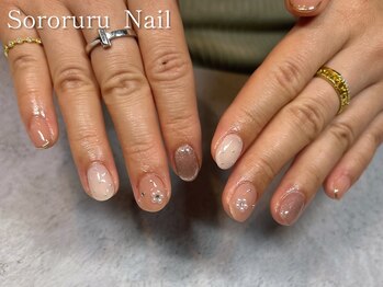 ソロルル ネイル(Sororuru Nail)/ピンク春ネイル
