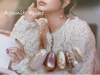 アグニークリッシェ(Agunik Riche)/【クリスマスネイル】