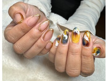 アイリス 岸和田 和泉府中(Iris)/Asymmetry nail