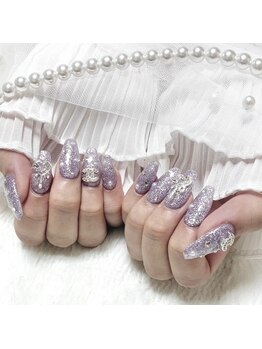 夏ネイル♪DIORフラッシュネイル