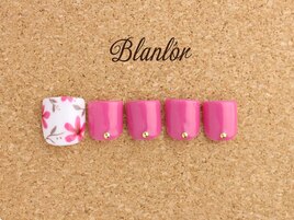 FOOT　ピンクフラワー♪￥8,760