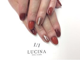 Y -861 テラコッタミラーネイル