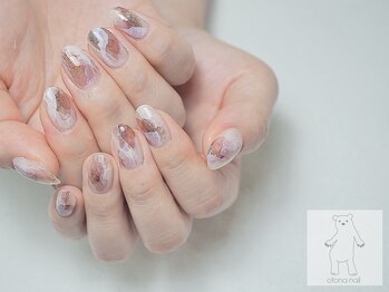 オトナネイル(otona nail)/ブラウンニュアンスネイル
