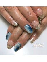 リーモ(Liimo)/雪の結晶ネイル