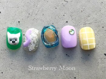 サロンストロベリームーン(Salon Strawberry Moon)/ちぐはぐ¥8500 ※KEITO担当