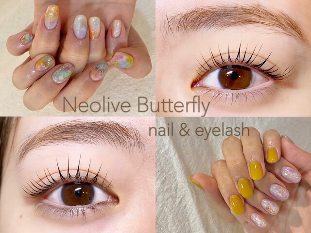 パリジェンヌ・パラジェル認定サロン　neolive butterfly eye &nail