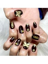 マイオティック ネイル(miotic nail)/バーガンディネイル