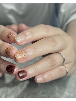 ネイルズ ヒマワリ(Nails Himawari)/【松田担当】定額ニュアンス