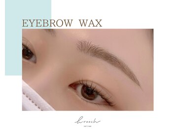 ブローチ(BRooCH)/まつげパーマ+アイブロウWAX