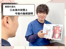 成増たいよう整体院/6：お体の状態と今後の施術説明