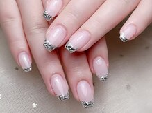 シーアンドビーネイル(C&B Nail)/ガラスフレンチ