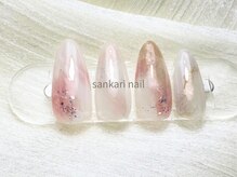 サンカリネイル バイ ヴァラ イオンモール新居浜店(sankari nail by VALLA)の雰囲気（マグネット/ミラー/オーロラ/韓国/ワンホン/春夏秋冬/ネイル）