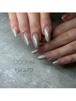 オコネイル ネイルサロンアンドスクール(OCO nail)/ラメグラデーションネイル