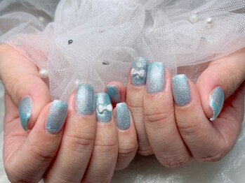 ツィンクルネイル(Twinkle Nail)の写真/自爪を強化しつつ,お手元が美しくキレイに見えるデザイン多数☆ワンランク上の上品オフィスネイルが叶う♪