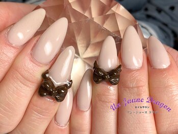 アン ジョーヌドラゴ/【ロングネイル】リボンネイル