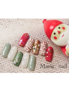 マリーネイル(Marie nail)/#クリスマスネイル