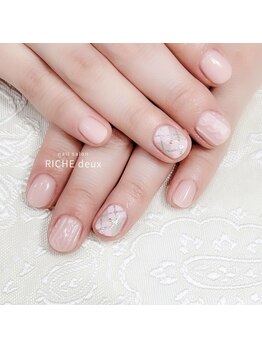 リッシュ ドゥ(RICHE deux)/アーガイルニットネイル