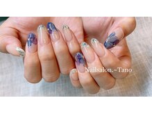 ネイルサロン タノ(Tano)/紫陽花カラー