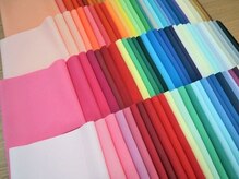 マイアンドファッション(my&fashion)/150色のドレープで診断します