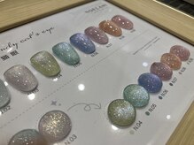 キューセブンネイルラウンジ 与野店(Q7 Nail Lounge)/マグネットカラー¥6,800